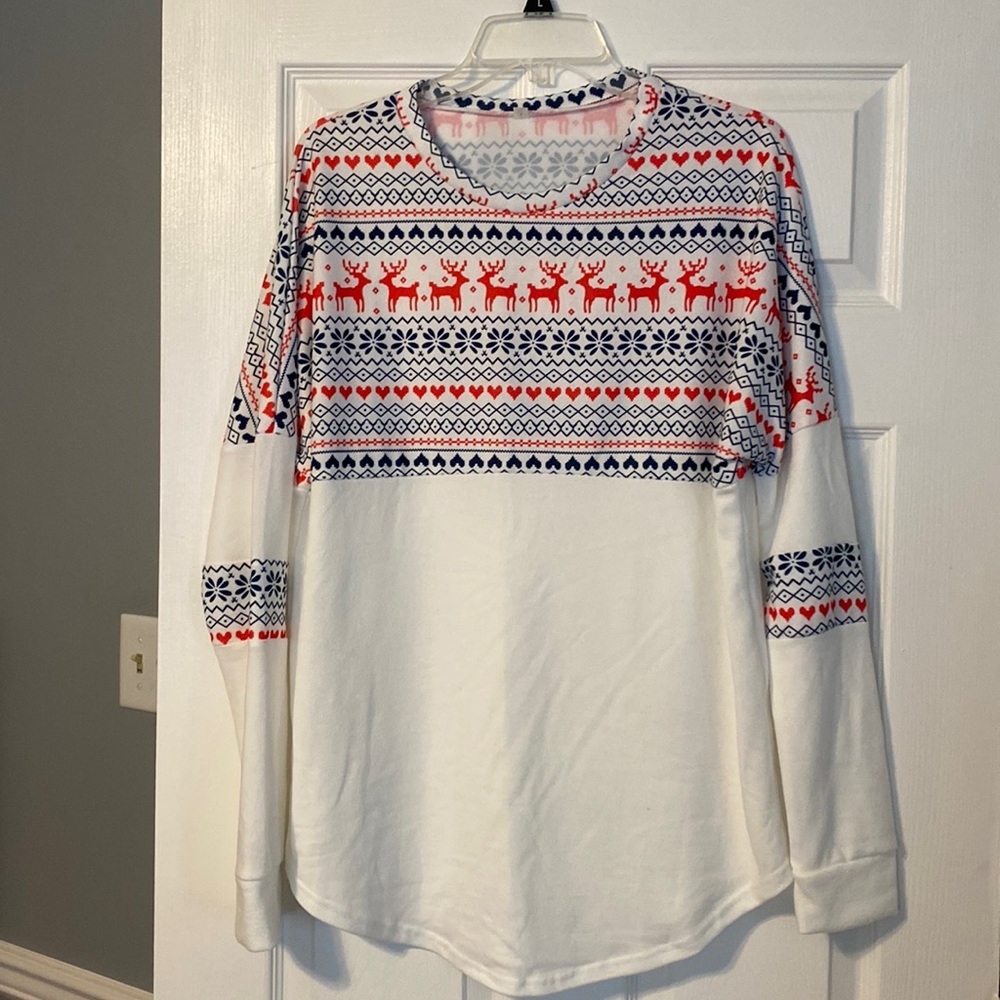 New Christmas Reindeer Pullover